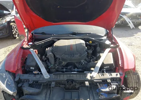 2018 Kia Stinger Gt2 z USA, uszkodzony, nr VIN KNAE55LC6J6021523